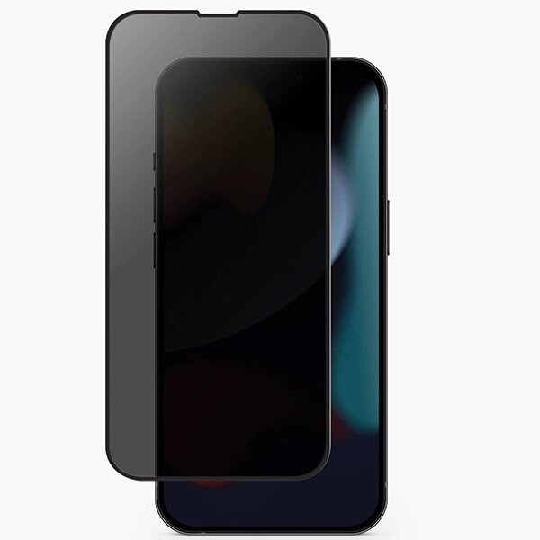 UNIQ Optix Privacy Tempered Glass for iPhone 14/13/13 Pro med applikator