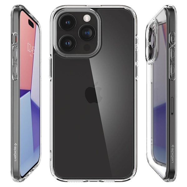 SPIGEN ULTRA HYBRID IPHONE 15 PRO CRYSTAL CLEAR