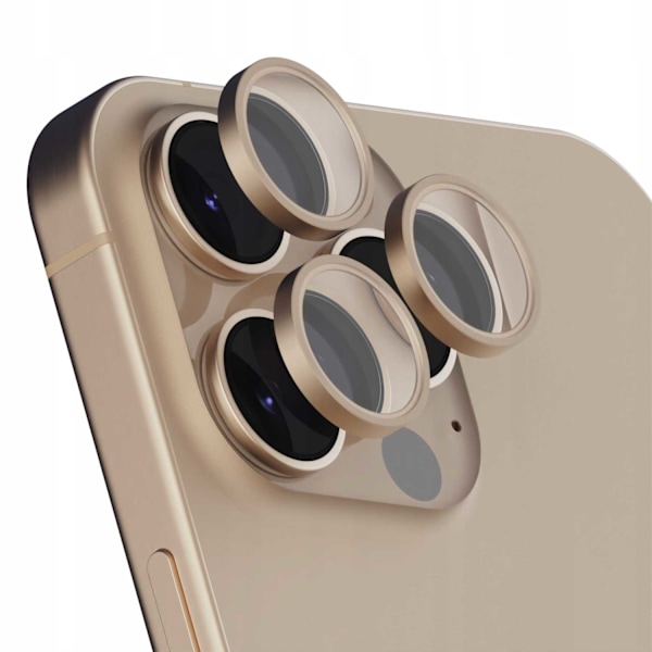 Spacecase Härdat Glas För Kamera För Iphone 16 Pro Max Desert Titan