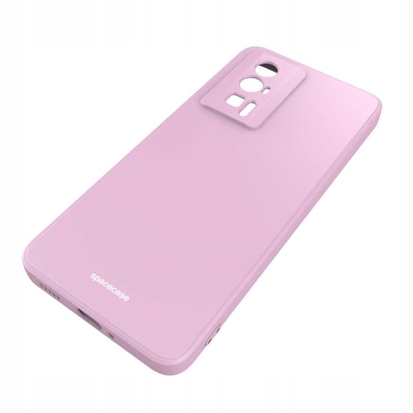 Spacecase Skyddande Silikonfodral För Poco F5 Pro Lilac