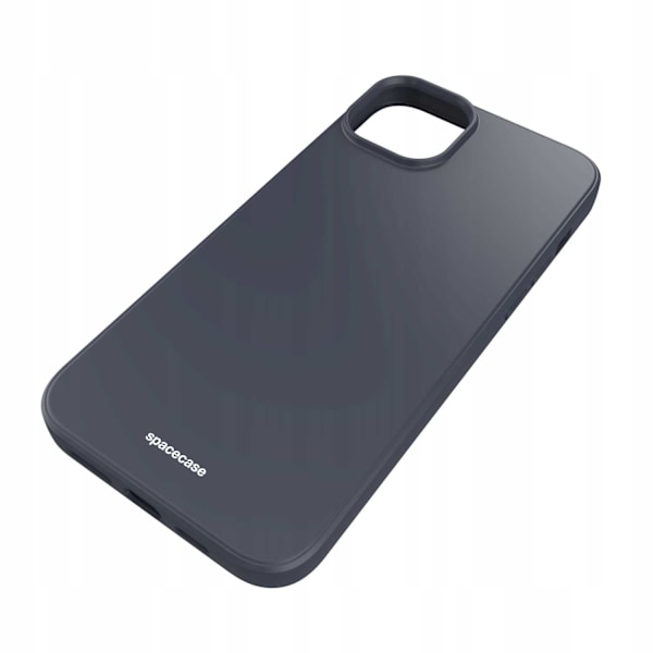 Spacecase Silikonfodral För Iphone 14 Plus Svart Skydd