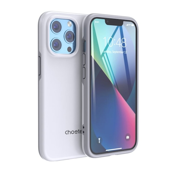 Choetech MFM Anti-dråpedeksel til iPhone 13 Pro Max hvit (PC0114-MFM-WH)