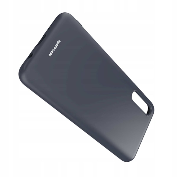 Spacecase Silikonskydd För Samsung Galaxy A50 Svart