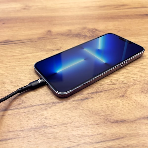 Wozinsky USB Type C - Lightning Power Delivery-kabel 18W 2m svart (WUC-PD-CL2B)