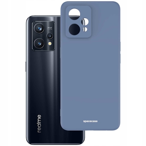 Spacecase Silikonecase För Realme 9 4G 9 Pro+ Blå