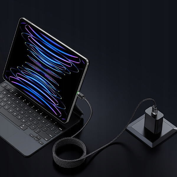 MCDODO LADDARE USB BLIXT SNABB LADDNINGSKABEL FÖR IPHONE 1M LED