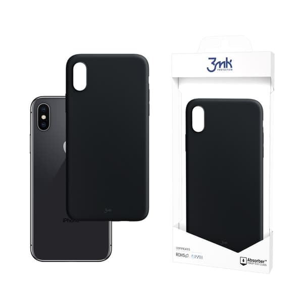 APPLE IPHONE X/XS - 3MK MATT CASE BLACK
