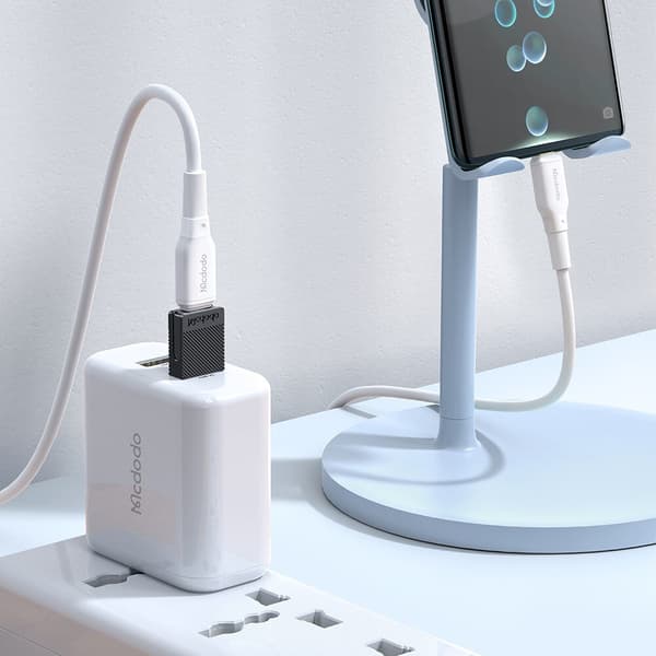 McDodo telefonadapter USB 2.0 till USB-C 5A QC-adapter