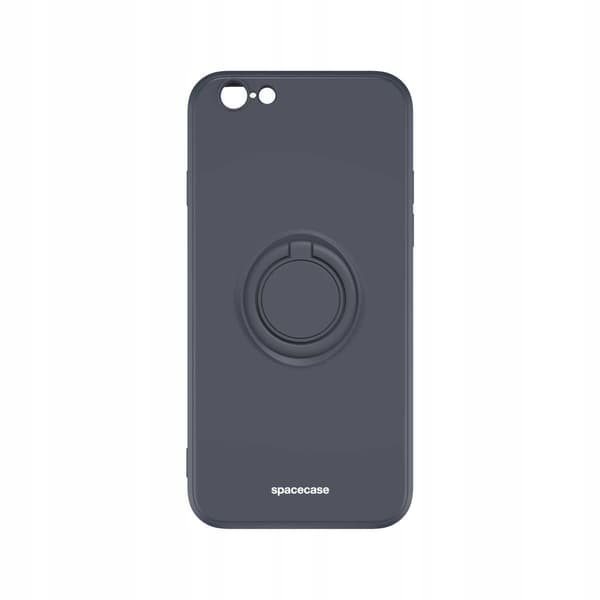 Spacecase Silikonecase Ring För Iphone 7 8 Se Svart Skydd