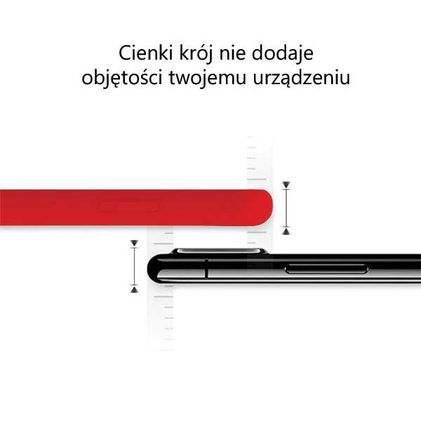 Mercury Silicone Samsung A20s A207 röd/ed