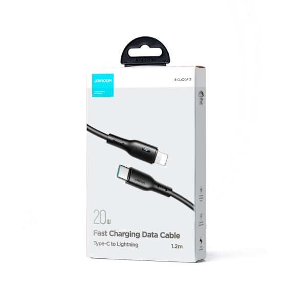 USB C - Lightning 20W 1,2m Joyroom S-CL020A13-kabel - svart