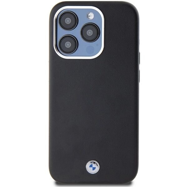 BMW SIGNATURE WRAPPED METAL MAGSAFE ETUI TIL IPHONE 14 PRO - SORT