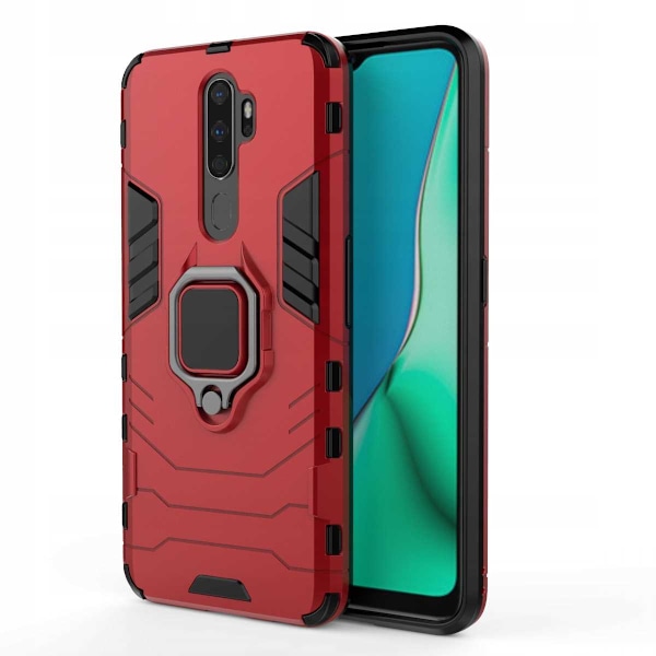 Spacecase Case Cover För Oppo A5 A9 2020 Sc X-Ring Röd
