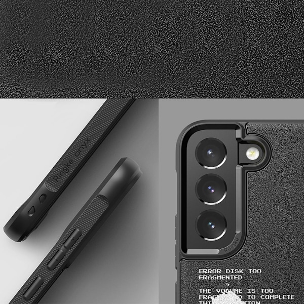 Ringke Onyx Design slitesterkt beskyttelsesdeksel Samsung Galaxy S22+ (S22 Plus) svart (X) ()