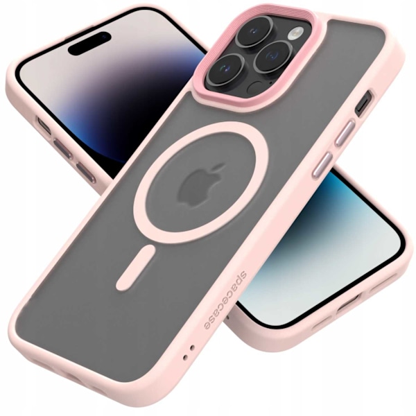 Spacecase Hybrid Case För Iphone 14 Pro Max Pink