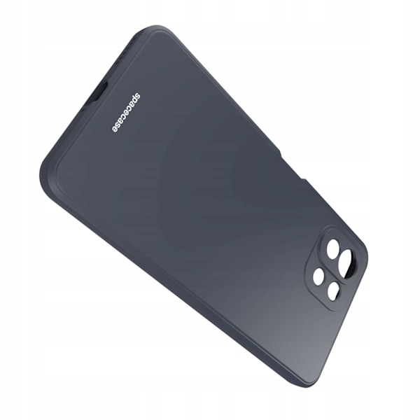 Spacecase Silikonfodral Till Xiaomi Mi 11 Lite Svart