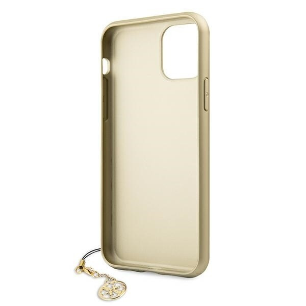 Guess GUHCN61GF4GBR deksel til iPhone 11 / Xr brun/brun 4G Charms Collection