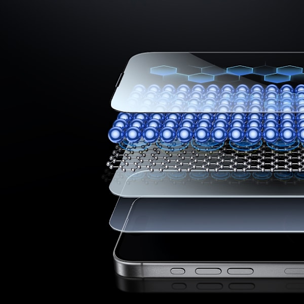 MCDODO EZ PASTE HÄRDAT GLAS SEKRETESSGLAS FÖR IPHONE 16 PRO