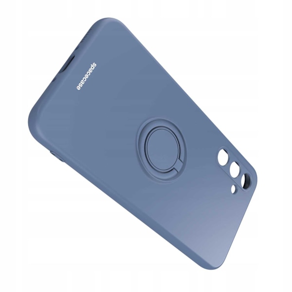 Spacecase Silikonecase Ring För Samsung Galaxy A54 5G Blue