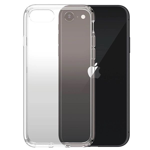 PanzerGlass HardCase antibakteriellt Military Grade certifierat fodral för iPhone SE 2022 / SE 2020 / 7 / 8 - transparent