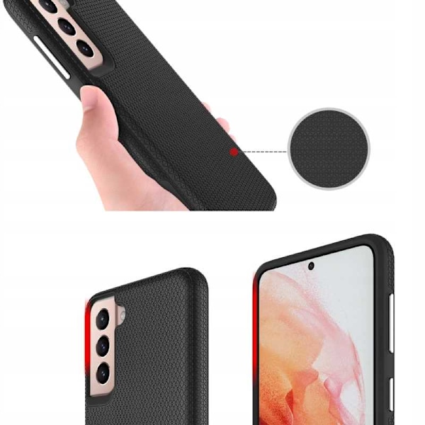 Spacecase Case Cover För Samsung Galaxy S21+ Svart