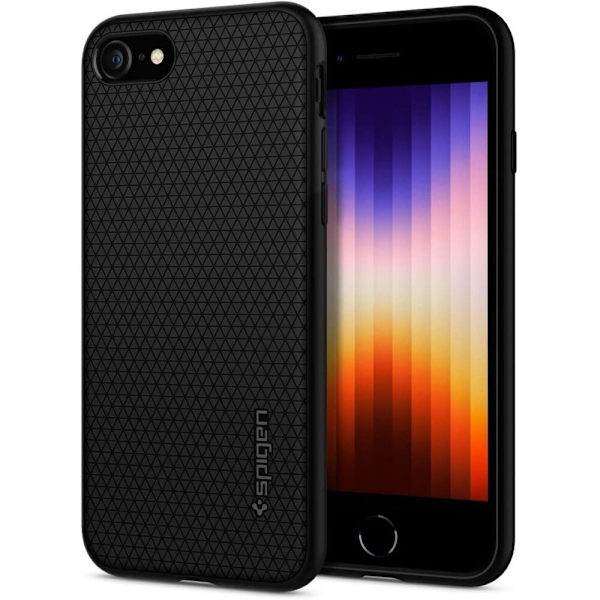 SPIGEN LIQUID AIR IPHONE 7 / 8 / SE 2020 / 2022 SVART