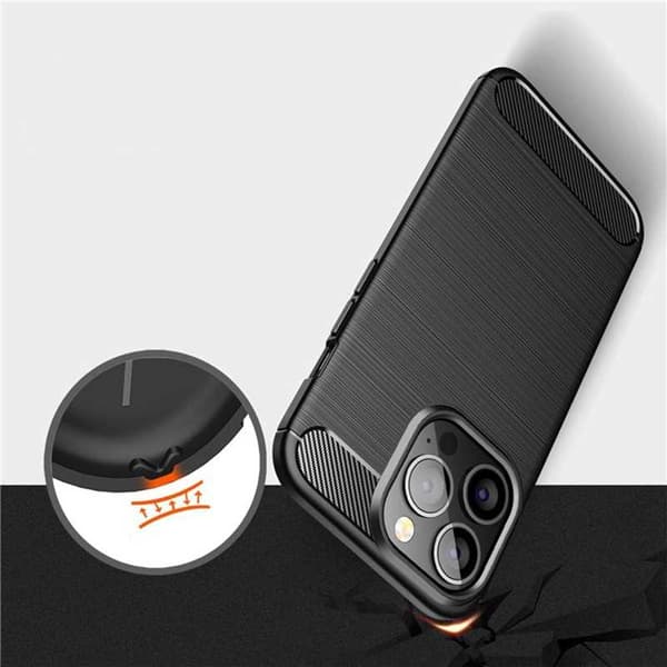 Spacecase Cover Carbon Cover För Iphone 14 Pro Max Black