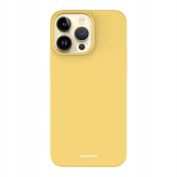 Spacecase Silikonfodral För Iphone 14 Pro Max Gul Gul