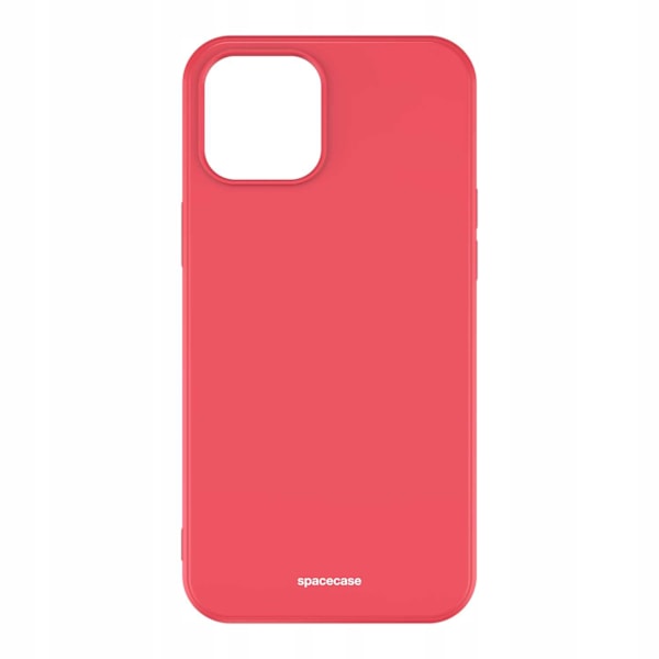 Spacecase Silikonfodral För Iphone 12 Pro Max Rött Skydd