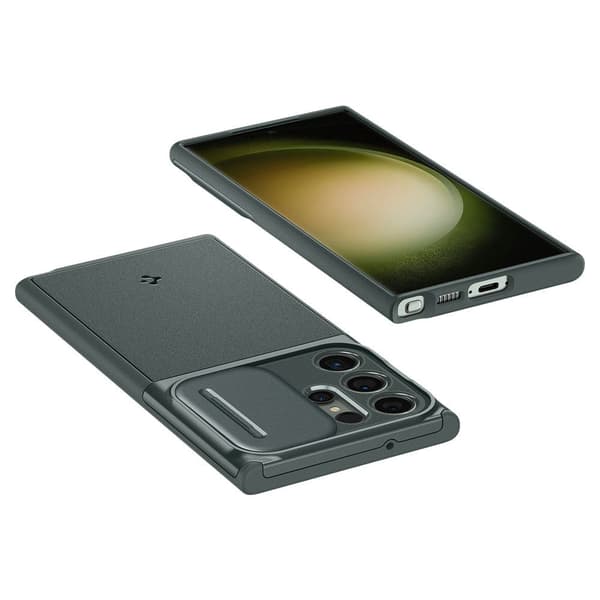 SPIGEN OPTIK ARMOR GALAXY S23 ULTRA ABYSS GRØN
