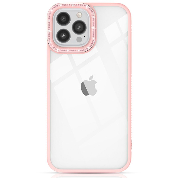 KINGXBAR CASE COVER CASE TIL IPHONE 13 PRO PINK