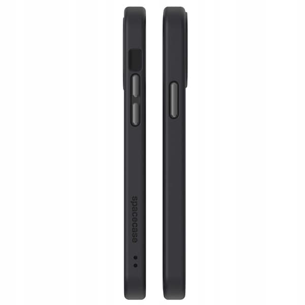 Spacecase Hybrid Case För Iphone 12 12 Pro Black