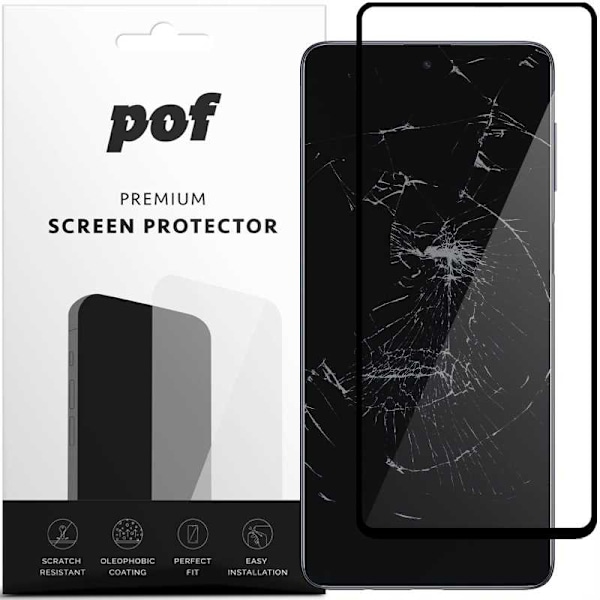 Pof Hela Skydd I Härdat Glas För Samsung Galaxy M51 9H 2.5D