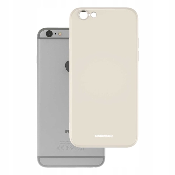 Spacecase Silikonfodral För Iphone 6 6S Bone Phone Skydd