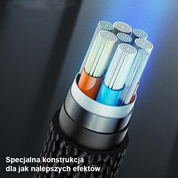 USAMS Flätad kabel U55 2A micro USB grön/grön 1m SJ450USB02 (US-SJ450)