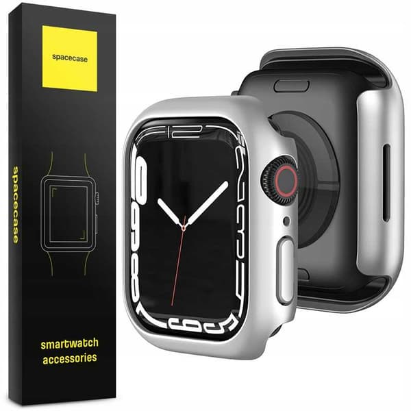 Spacecase Case Cover För Smartwatch 41Mm Aw Silver Silver