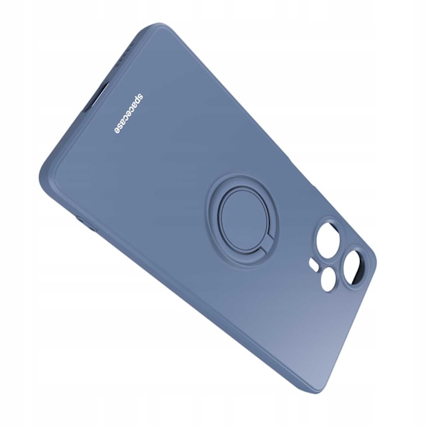 Spacecase Silikonring Poco F5 Blue Case Phone Case
