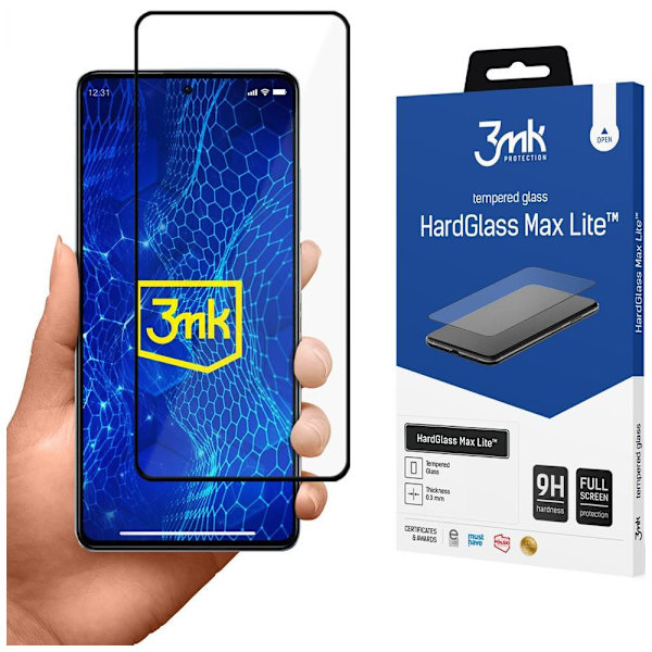 Xiaomi Redmi Note 12 Pro - 3mk HardGlass Max Lite