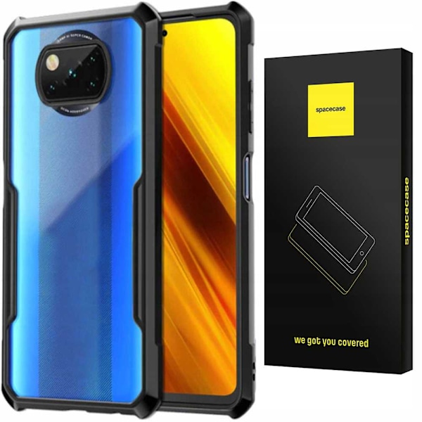 Spacecase Case Cover För Poco X3 Nfc/Pro Black