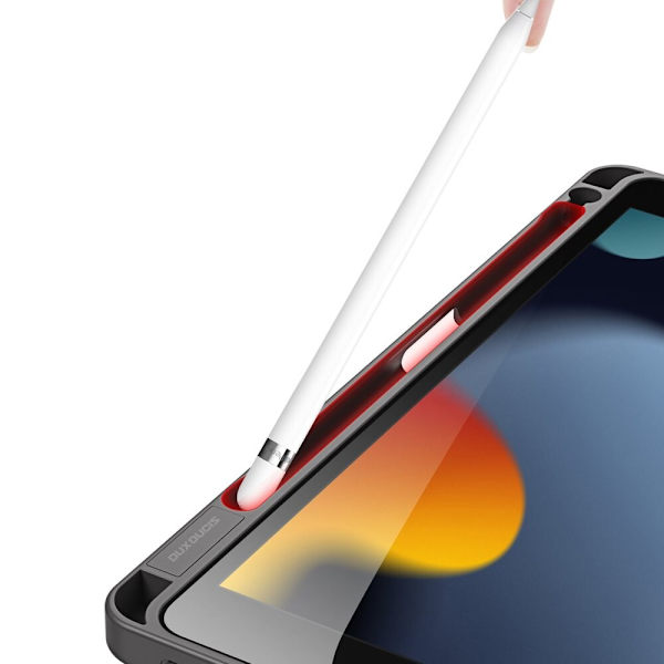 Dux Ducis Magi-deksel for iPad 10.2 2021 / 2020 / 2019 smart etui med stativ og oppbevaring for Apple Pencil grå