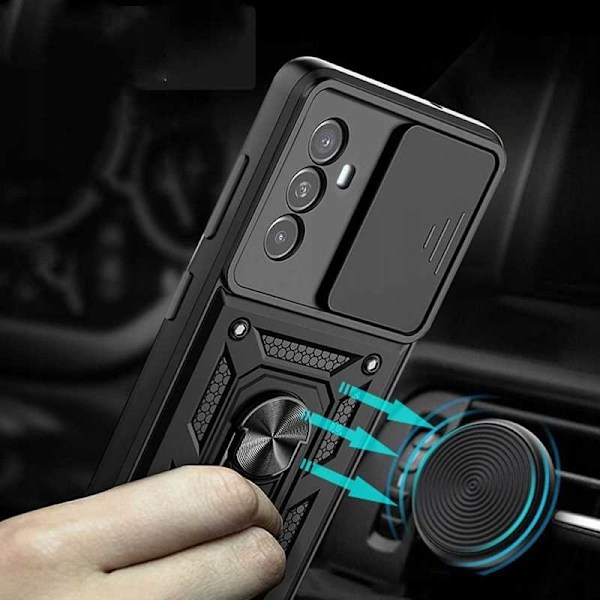 Spacecase Case Cover För Huawei Nova Y70 Black Protection