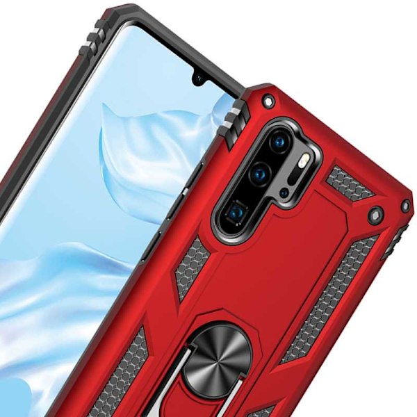 Spacecase Case Cover Till Huawei P30 Pro Ring Nx Röd