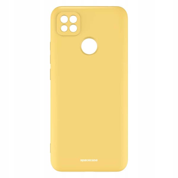 Spacecase Silikonfodral För Xiaomi Redmi 9C Yellow