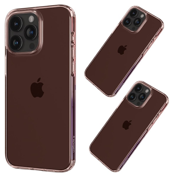 Spigen Crystal Flex, rosa krystall - iPhone 15 Pro Max