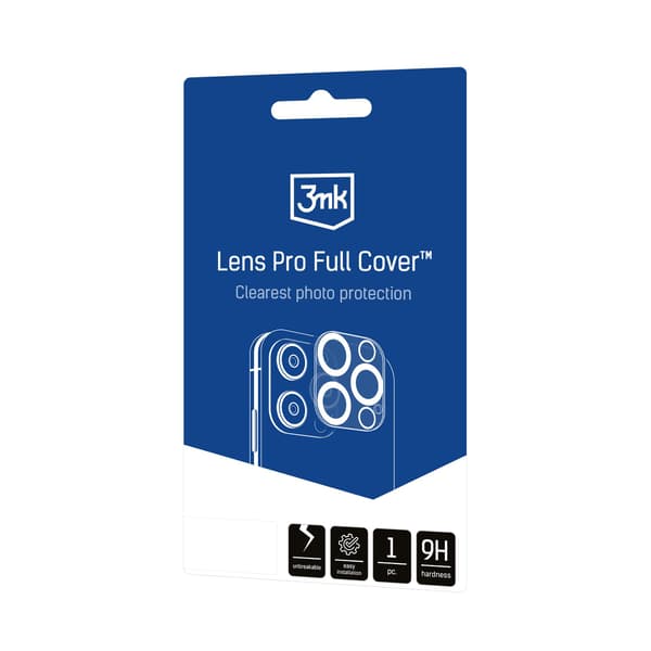 APPLE IPHONE 16 PRO/16 PRO MAX - 3MK LENS PRO FULL COVER