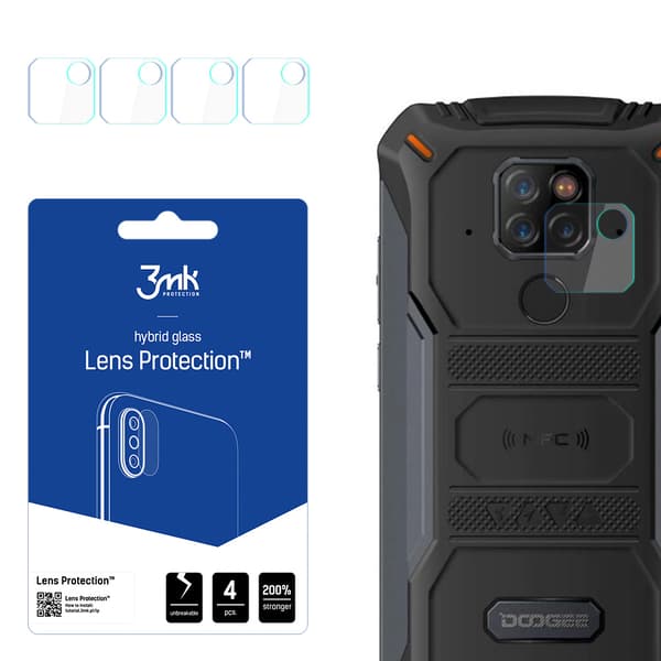 DOOGEE S68 PRO - 3MK OBJEKTIVBESKYTTELSE
