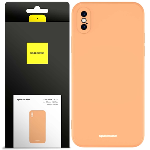 Spacecase Silikonecase För Iphone Xs Max Orange