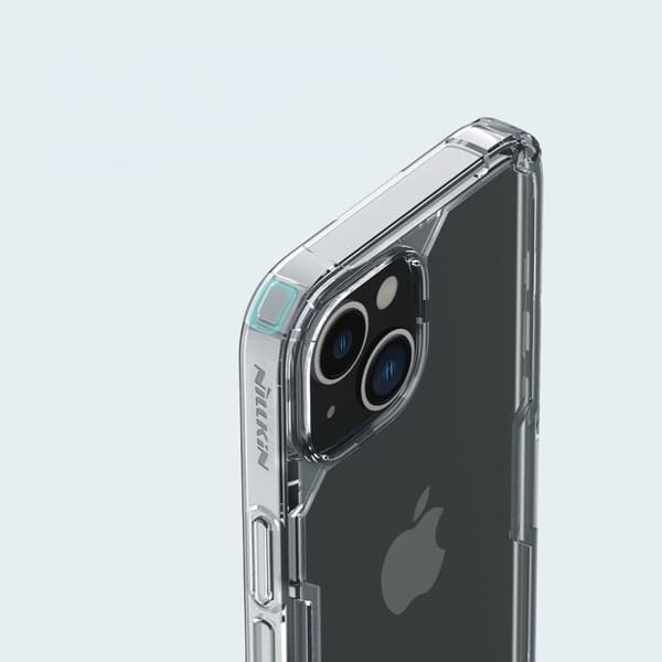 NILLKIN CASE CASE COVER COVER TIL IPHONE 14 PLUS BLÅ