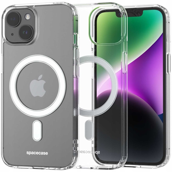 Spacecase Case Clear Cover För Iphone 14 Plus För Magsafe