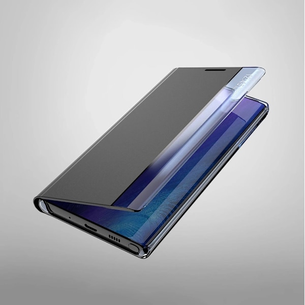 NYT SLEEP VIEW-ETUI MED KLAP OG STATIV TIL SAMSUNG GALAXY A35 - SORT